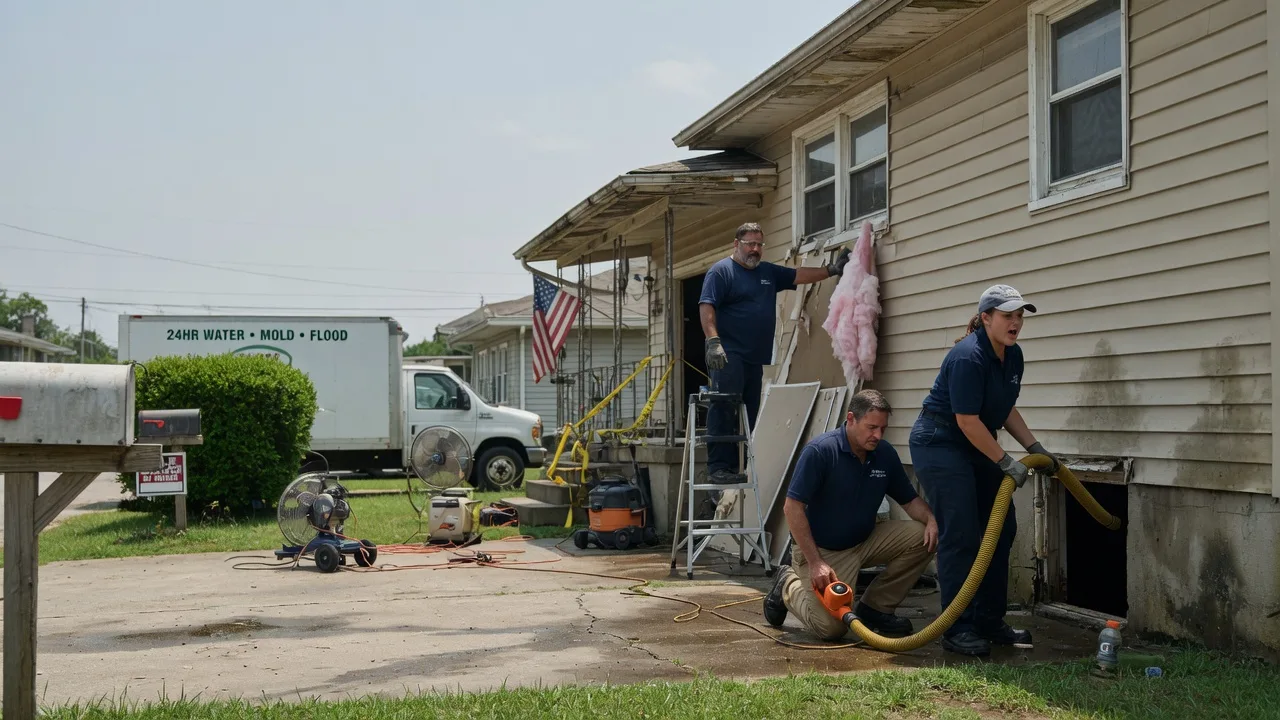 Water Damage Repair in La Joya, NM near me